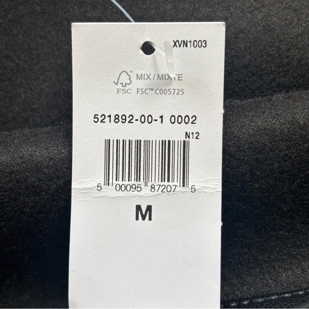 NWT Gap Faux Black Leather Miniskirt, Size Medium - Picture 9 of 10